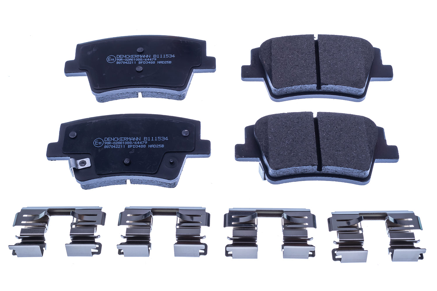 Brake Pad Set, disc brake (B111534)