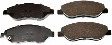 Brake Pad Set, disc brake (B111050)