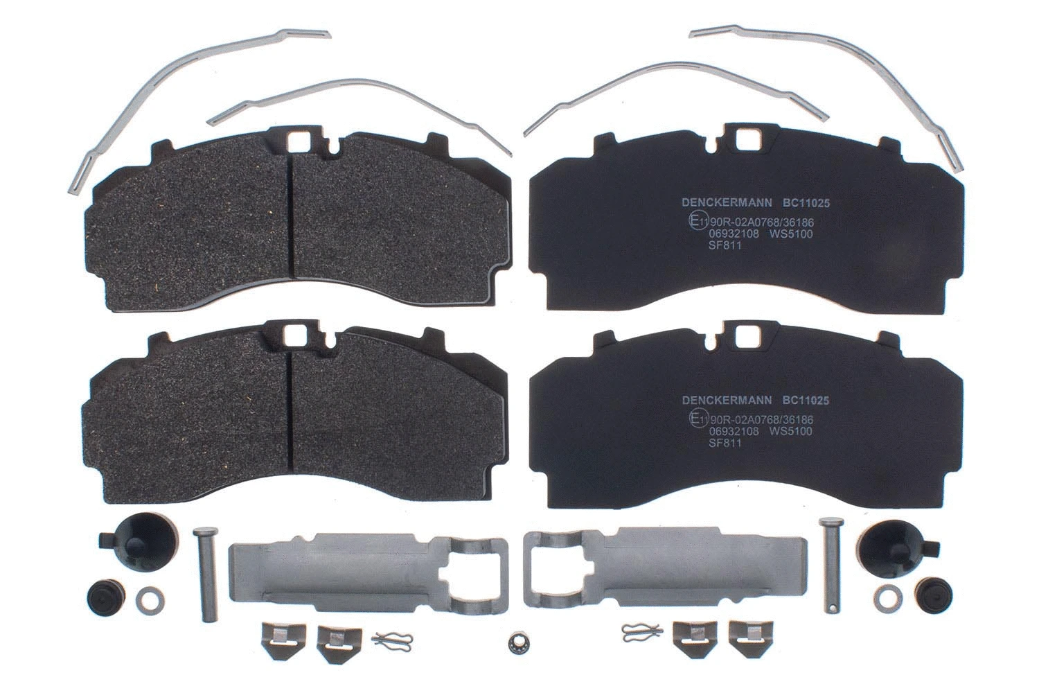 Brake Pad Set, disc brake (BC11025)