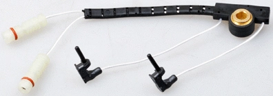 Warning Contact, brake pad wear (B170044)