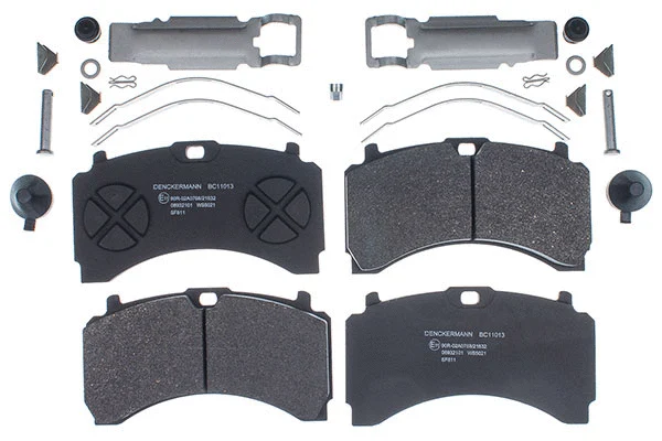Brake Pad Set, disc brake (BC11013)