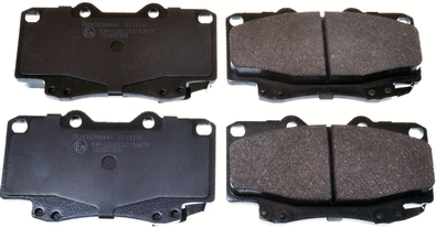 Brake Pad Set, disc brake (B111191)
