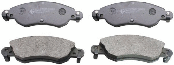 Brake Pad Set, disc brake (B110103)