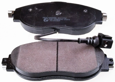 Brake Pad Set, disc brake (B111292)