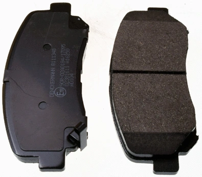 Brake Pad Set, disc brake (B111348)
