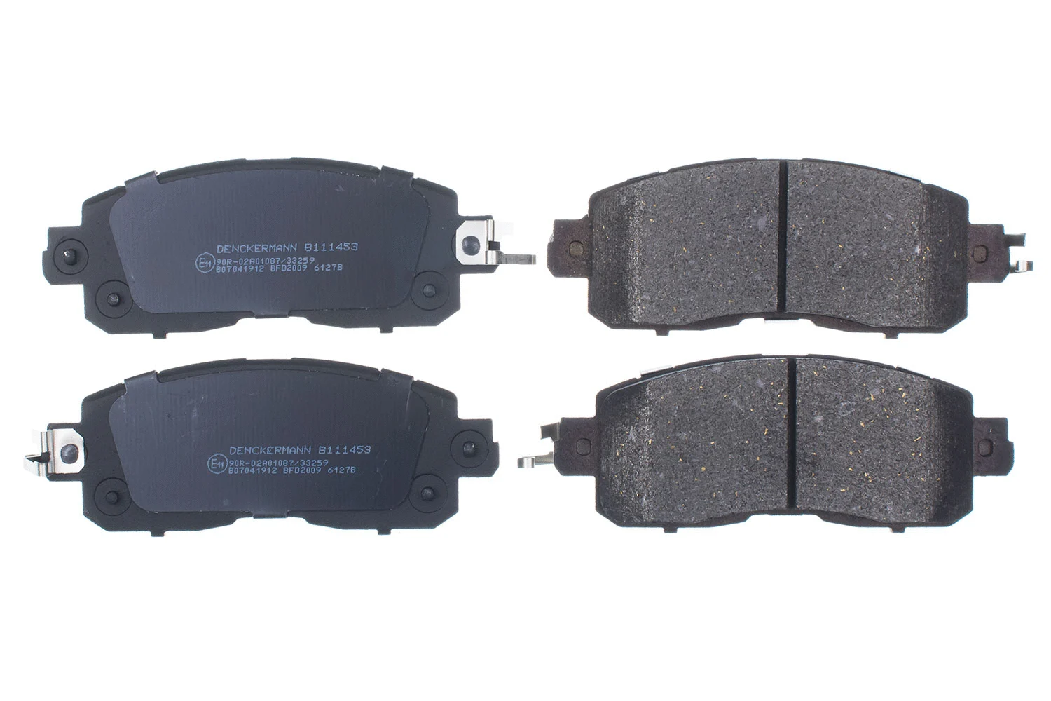 Brake Pad Set, disc brake (B111453)
