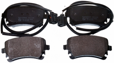 Brake Pad Set, disc brake (B111108)