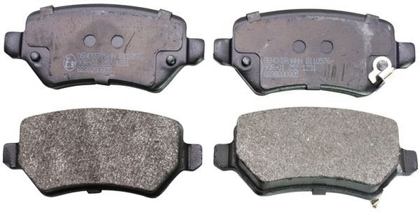 Brake Pad Set, disc brake (B110576)