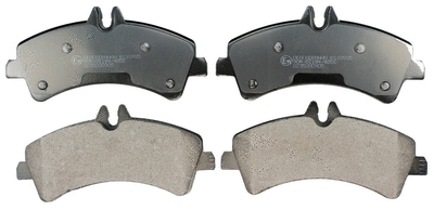 Brake Pad Set, disc brake (B110935)