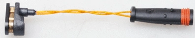 Warning Contact, brake pad wear (B170086)