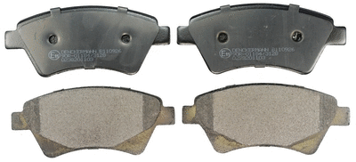 Brake Pad Set, disc brake (B110926)