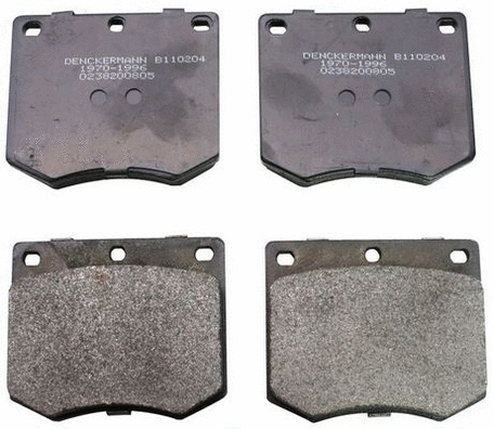 Brake Pad Set, disc brake (B110204)