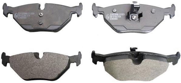 Brake Pad Set, disc brake (B110054)