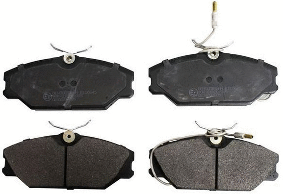 Brake Pad Set, disc brake (B110645)
