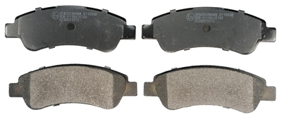 Brake Pad Set, disc brake (B110938)