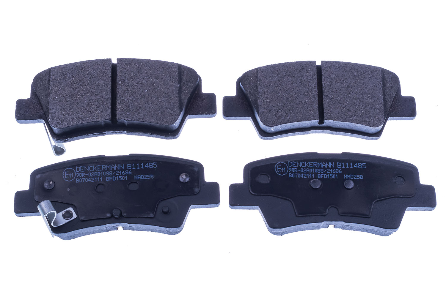 Brake Pad Set, disc brake (B111485)