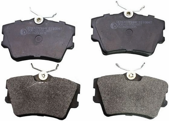 Brake Pad Set, disc brake (B110847)