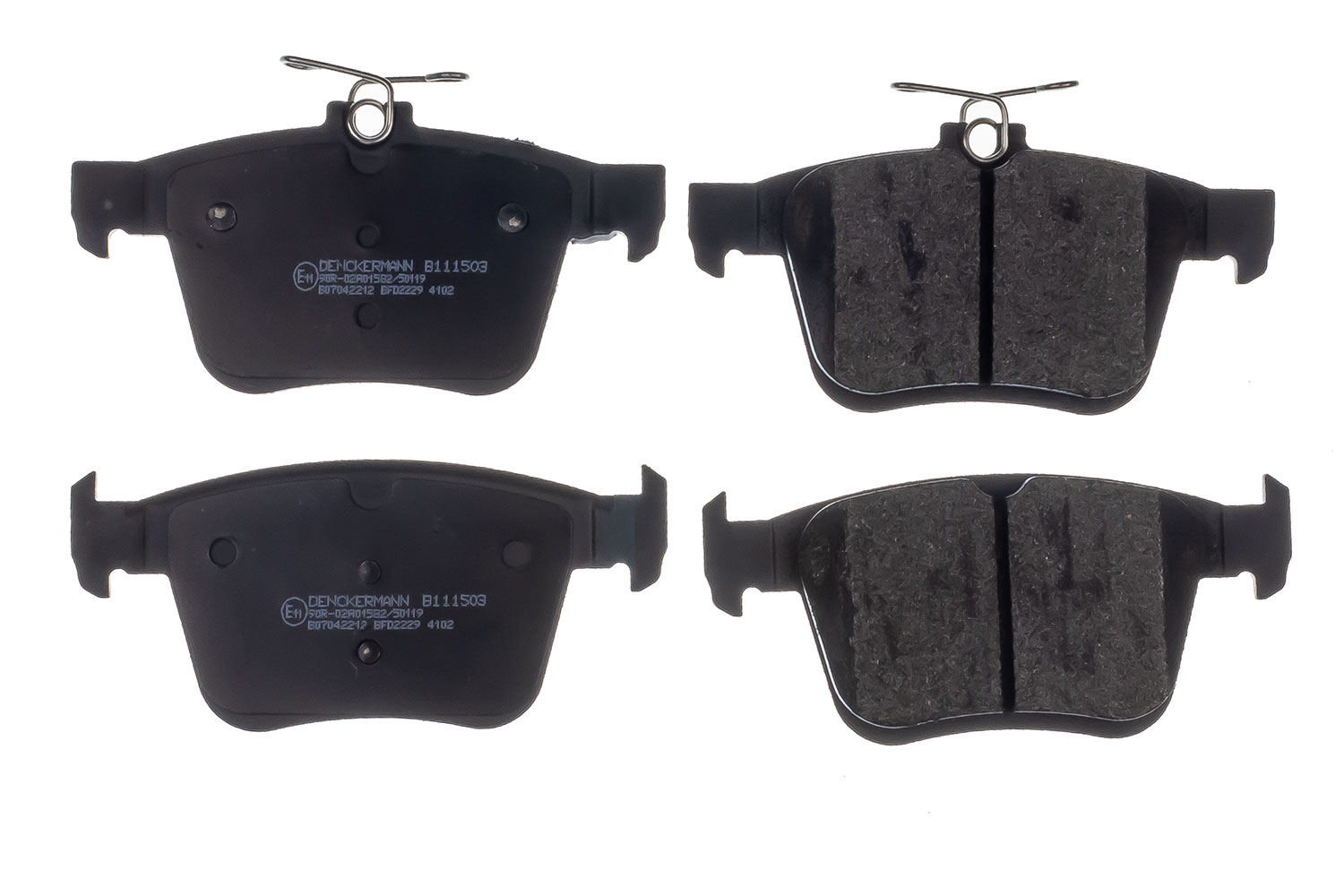 Brake Pad Set, disc brake (B111503)