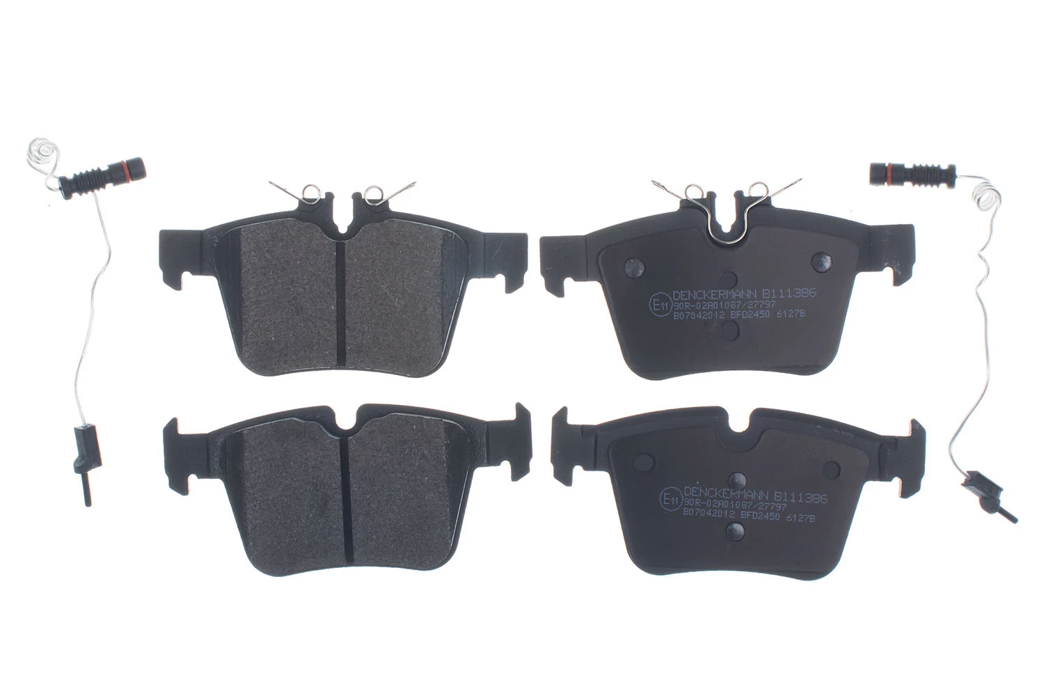 Brake Pad Set, disc brake (B111386)