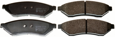 Brake Pad Set, disc brake (B111175)