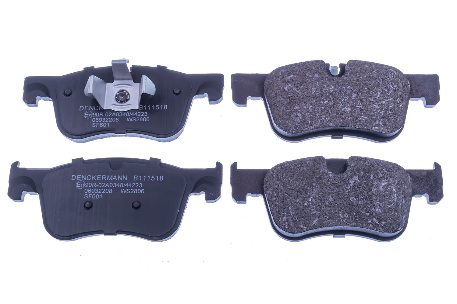 Brake Pad Set, disc brake (B111518)