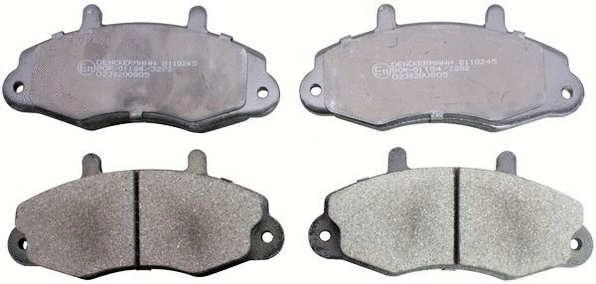 Brake Pad Set, disc brake (B110245)