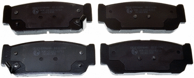Brake Pad Set, disc brake (B111184)
