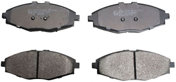 Brake Pad Set, disc brake (B110141)