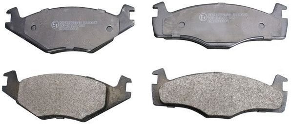 Brake Pad Set, disc brake (B110685)
