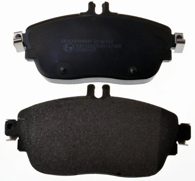 Brake Pad Set, disc brake (B111312)