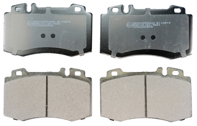 Brake Pad Set, disc brake (B110873)