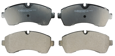 Brake Pad Set, disc brake (B110933)