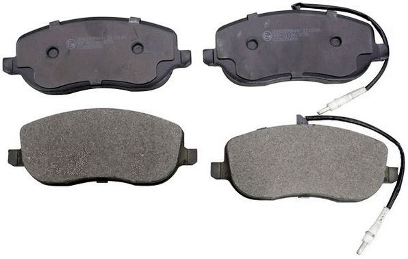 Brake Pad Set, disc brake (B110184)