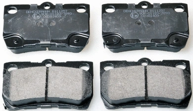 Brake Pad Set, disc brake (B111257)