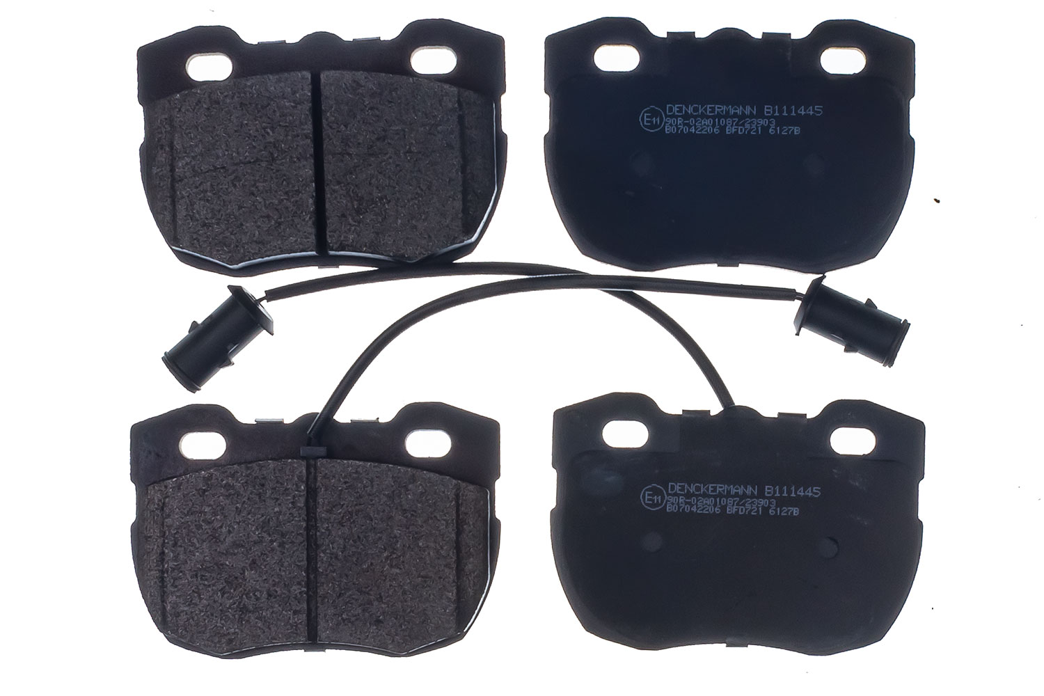 Brake Pad Set, disc brake (B111445)