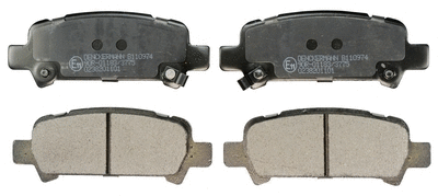 Brake Pad Set, disc brake (B110974)