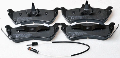 Brake Pad Set, disc brake (B111263)