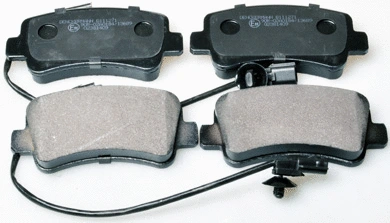 Brake Pad Set, disc brake (B111271)