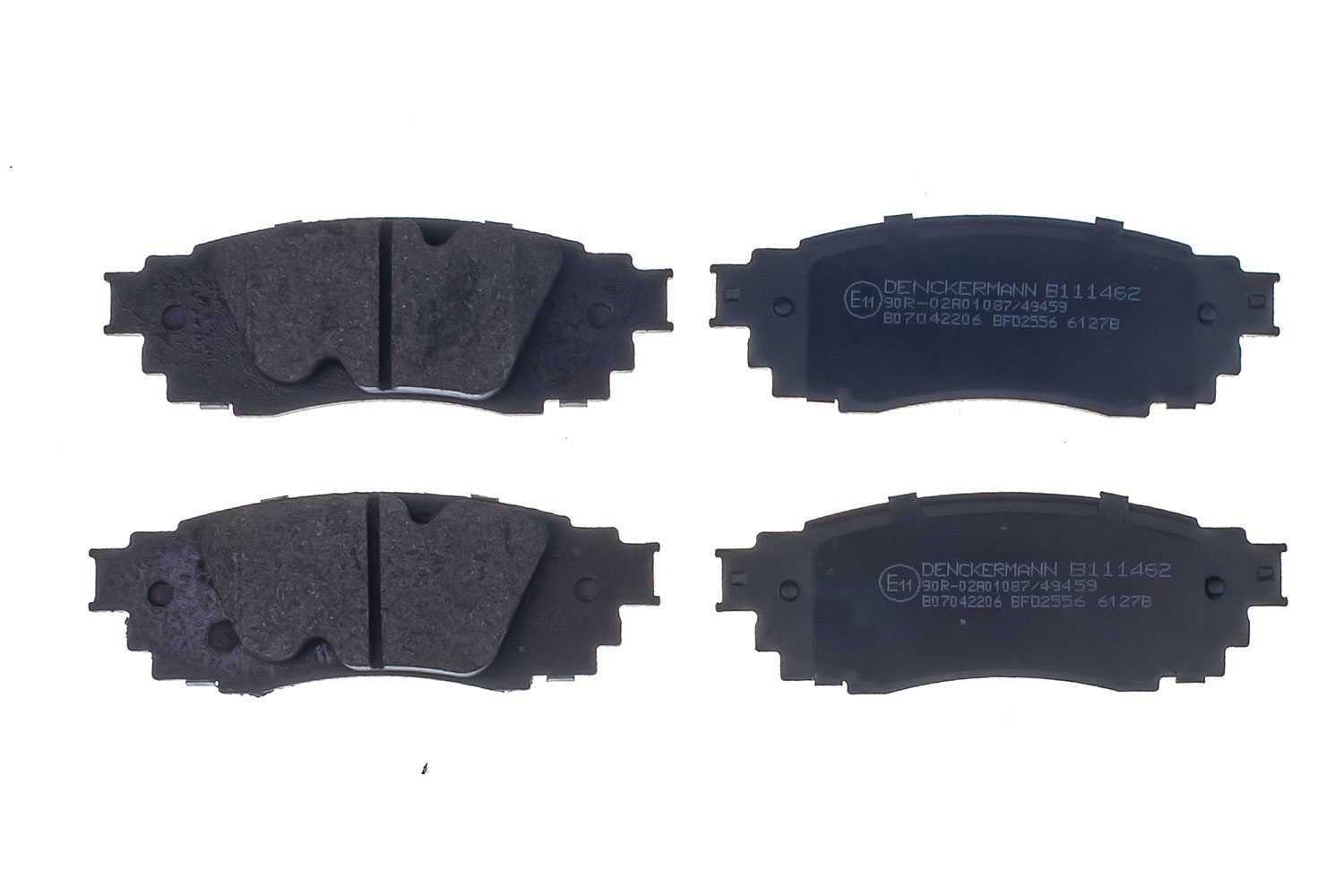 Brake Pad Set, disc brake (B111462)