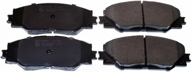 Brake Pad Set, disc brake (B111188)