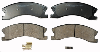 Brake Pad Set, disc brake (B110880)
