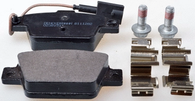 Brake Pad Set, disc brake (B111282)