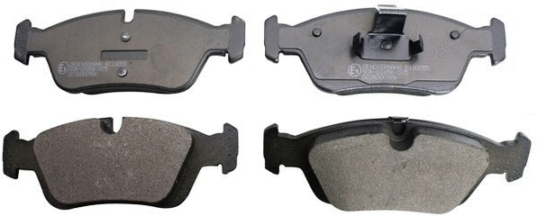 Brake Pad Set, disc brake (B110055)
