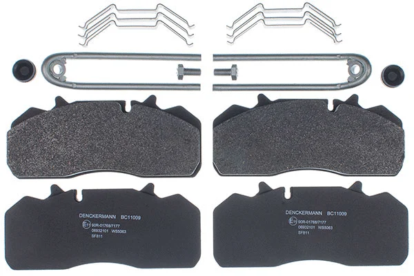 Brake Pad Set, disc brake (BC11009)