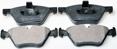 Brake Pad Set, disc brake (B111228)