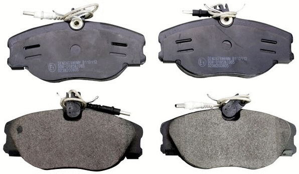 Brake Pad Set, disc brake (B110112)