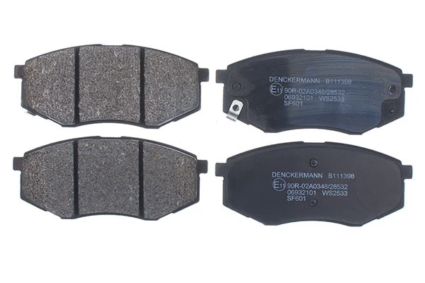 Brake Pad Set, disc brake (B111398)