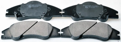 Brake Pad Set, disc brake (B111253)