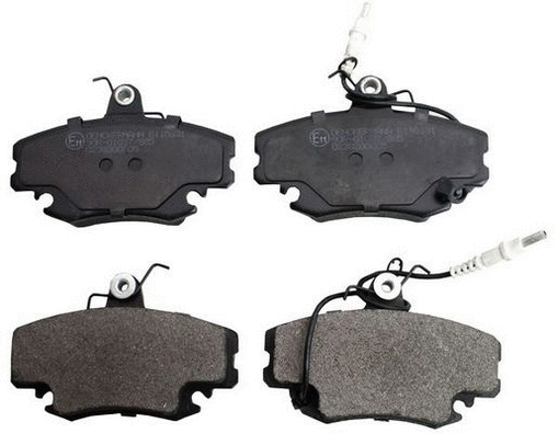 Brake Pad Set, disc brake (B110631)
