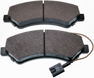 Brake Pad Set, disc brake (B111038)